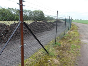 Chainlink fencing